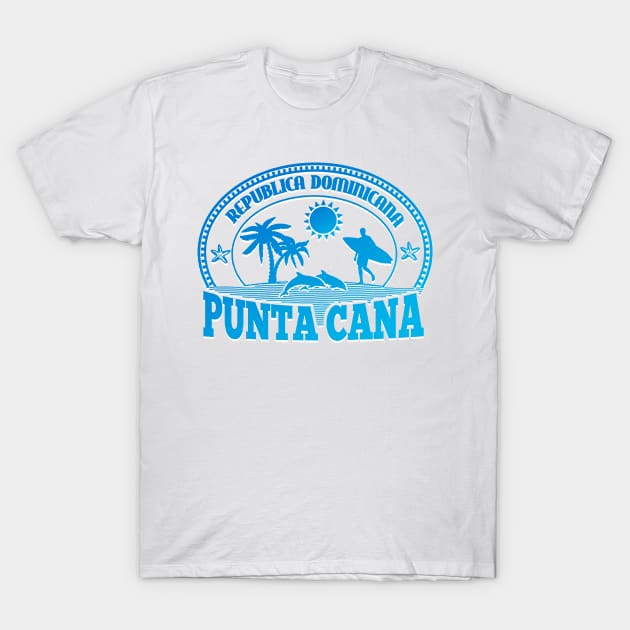 Punta Cana Dominican Republic T-Shirt by icdeadpixels